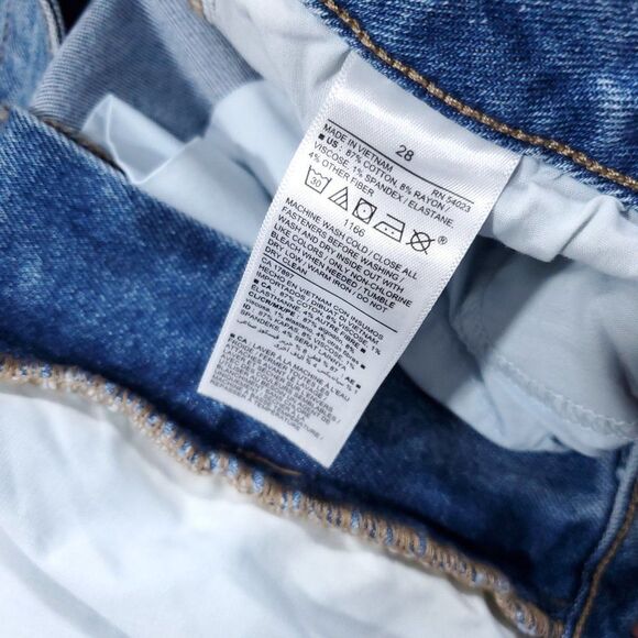 Old Navy High Rise Rockstar Super Skinny Jeans Women's Plus Size 28 Light Wash - Picture 5 of 10